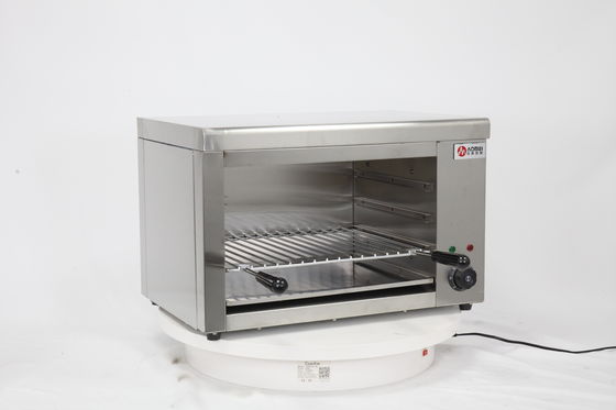 Machine électrique à salamandre en acier inoxydable pour équipement de cuisine de restaurant commercial