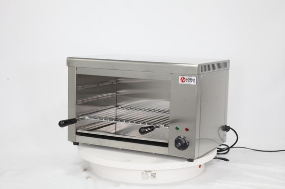 Machine électrique à salamandre en acier inoxydable pour équipement de cuisine de restaurant commercial