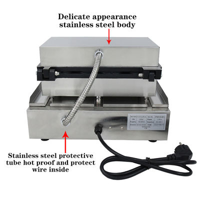 Fabricant de gaufres électriques pour machines à snacks 50-300C Surface non collante