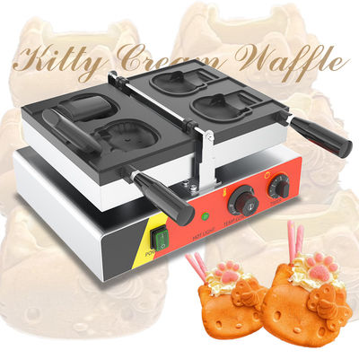 Plage de température de 50 à 300 ° C en forme de chat Hello Kitty machine à gaufres Taiyaki pour la maison