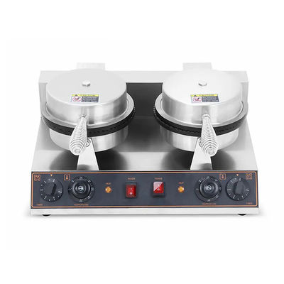 Les hôtels doivent avoir 2400W outil de cuisson commercial machine à cône de crème glacée machine à cône de gaufre