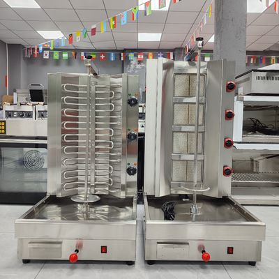 Révolutionnez votre entreprise de Shawarma avec 3 brûleurs à gaz semi-automatiques