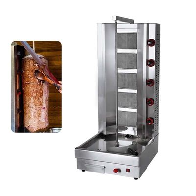 Grill de viande à haute puissance rapidement et efficacement Doner Kebab Shop Shawarma Machine de fabrication